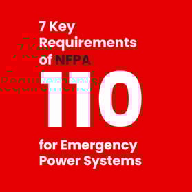 NFPA 110 key Requirement