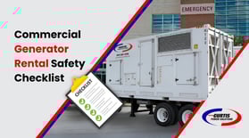 Commercial Generator Rental Safety Checklist