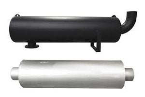 exhaust silencers