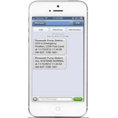 Curtis On Call text system